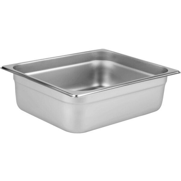 15-6124 ΛΕΚΑΝΗ GASTRO 1/2 10 CM ΒΑΘΟΣ INOX 18/8 - Image 1