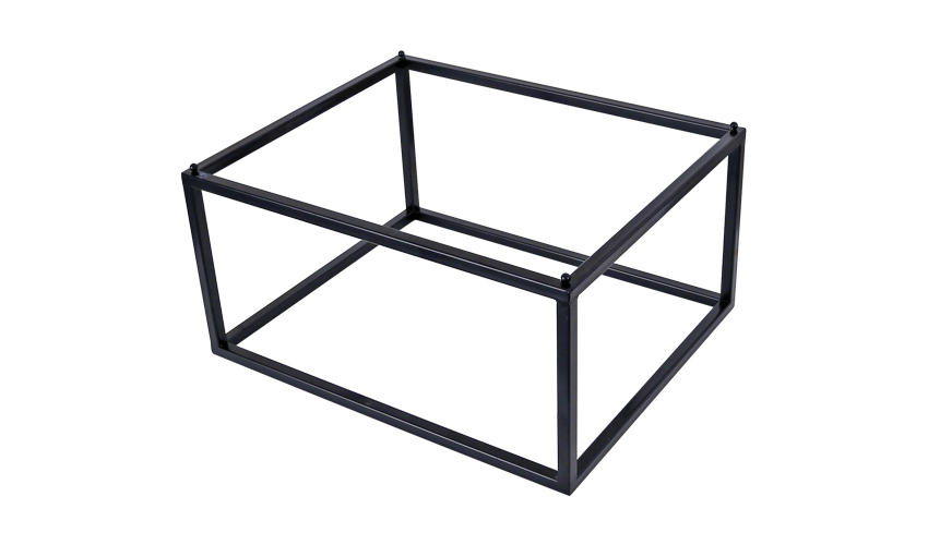 28-1017 ΒΑΣΗ GN 1/2 32.5X26.5X16 VM IRON ΜΑΥΡΗ - Image 1