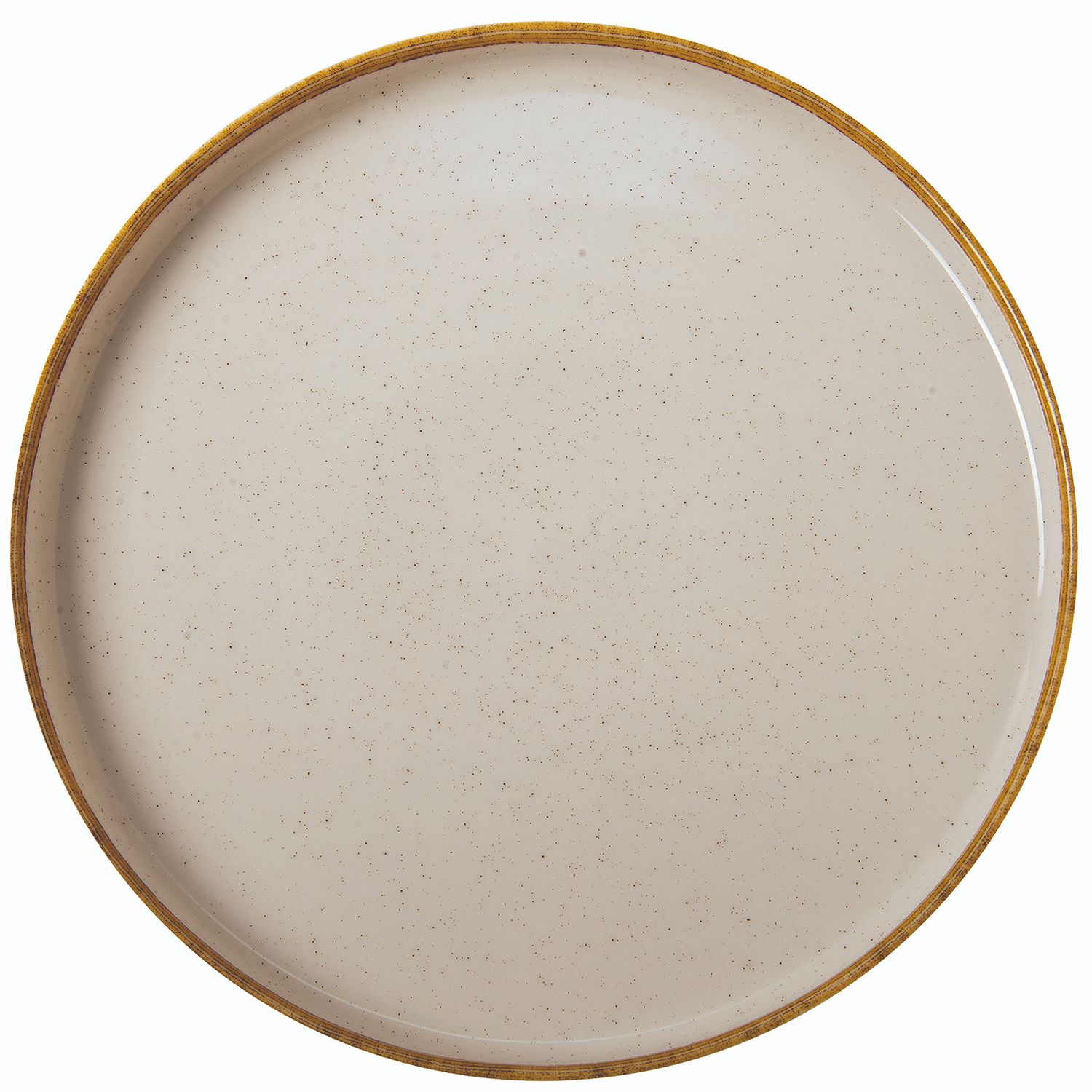 66-5521 ΠΙΑΤΟ ΕΠΙΠΕΔΟ FLAT IVORY 21 CM - Image 1