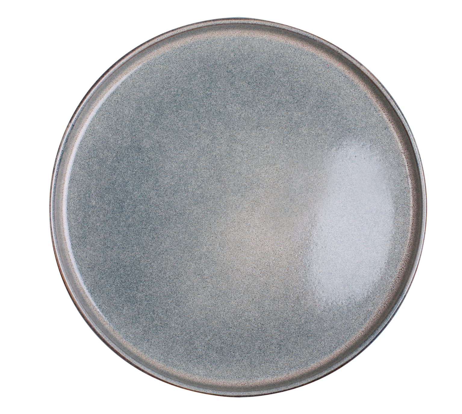 67-28427 ΠΙΑΤΟ ΕΠΙΠΕΔΟ GRAIN REACTIVE GLAZE 27CM Y2CM - Image 1