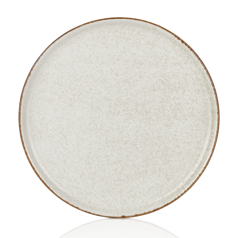 68-31195 ΠΙΑΤΕΛΑ ΠΙΤΣΑΣ EFFECT DUST 32CM BYBONE ΠΟΡΣΕΛΑΝΗΣ - Image 1