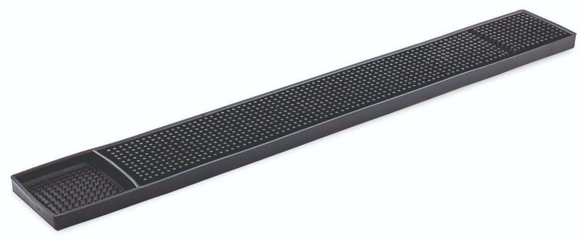 79-3120 ΜΠΑΡ MAT 60x8x1,6 CM ΜΑΥΡΟ - Image 1