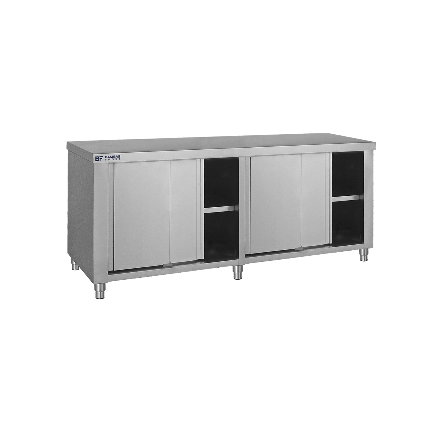 E200LOGO Ερμάριο με συρόμενες πόρτες 200X70X85 - Image 1