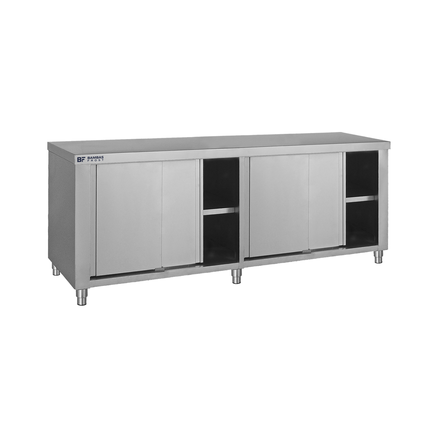 E220LOGO Ερμάριο με συρόμενες πόρτες 220X70X85 - Image 1
