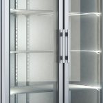 Θάλαμος βιτρίνα λευκός συντήρηση 2 πόρτες τζαμιού - Image 4