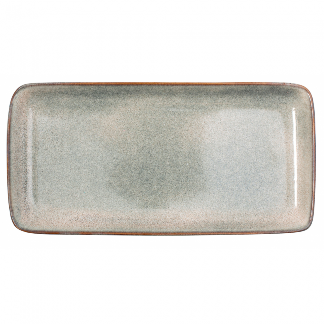 njctmjg1mje ΠΙΑΤΕΛΑ GRAIN REACTIVE GLAZE 28x14CM - Image 1