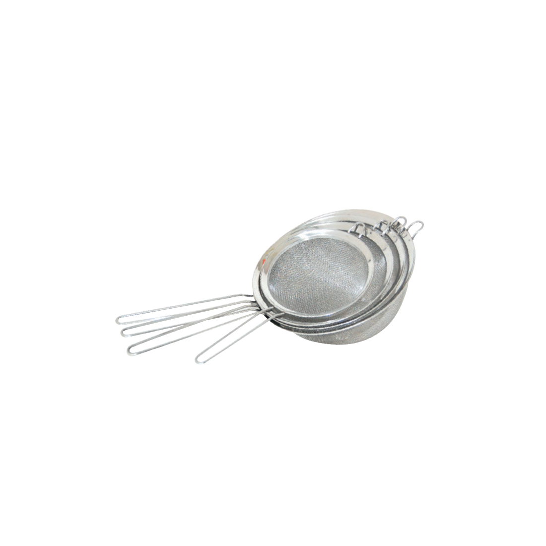 05-411-1 Σουρωτήρι inox με σίτα Φ10cm - Image 1