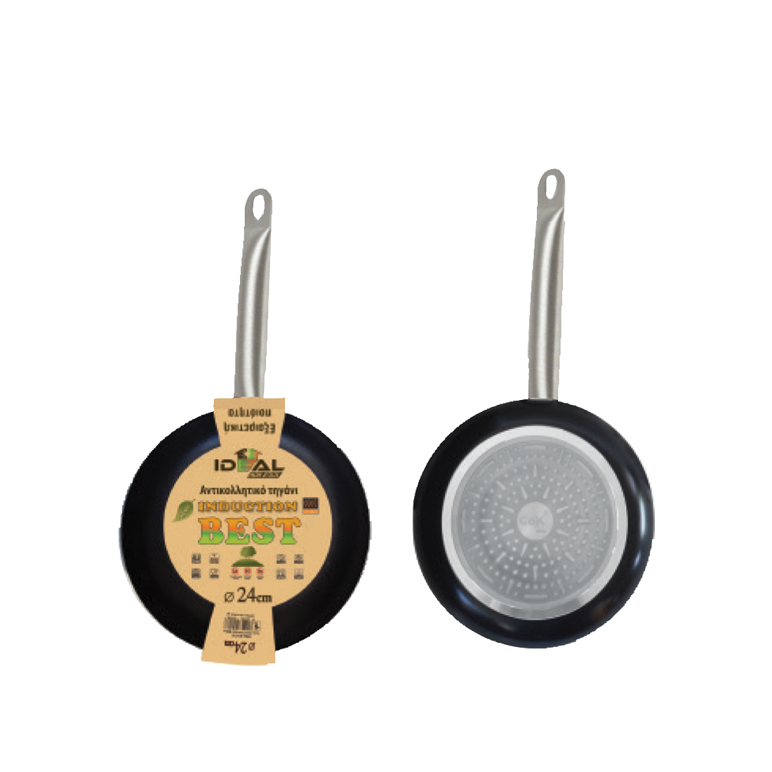 05-715 Τηγάνι INDUCTION BEST Φ18cm - Image 1