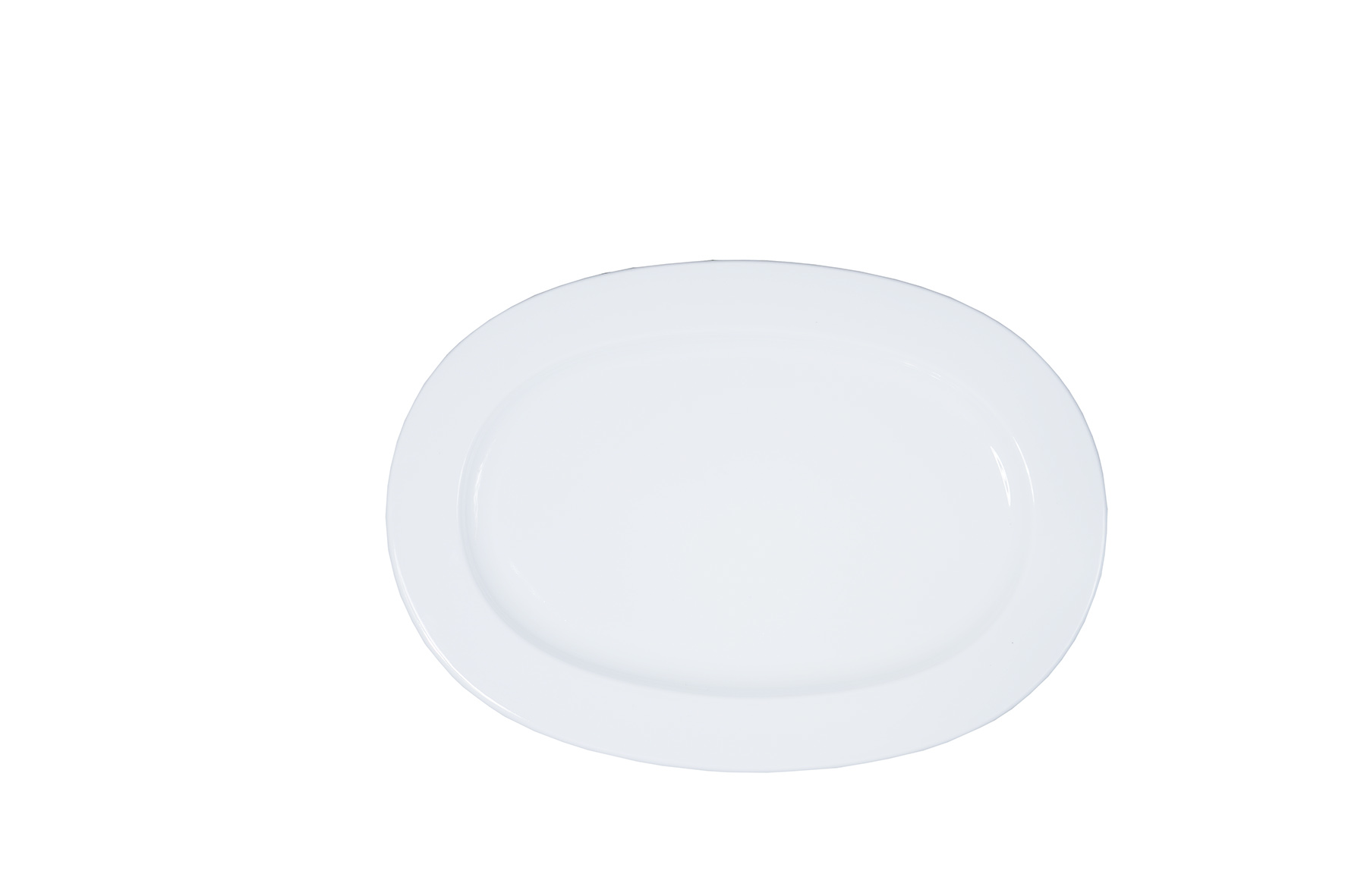 06-220 Πιατέλα οβάλ Speciality λευκή 22cm - Image 1