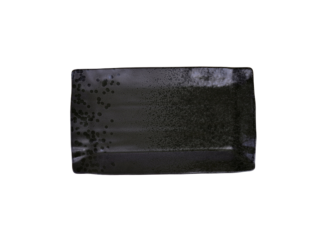 06-330 Πιατέλα ορθογώνια Organic Kronos 45x28cm - Image 1