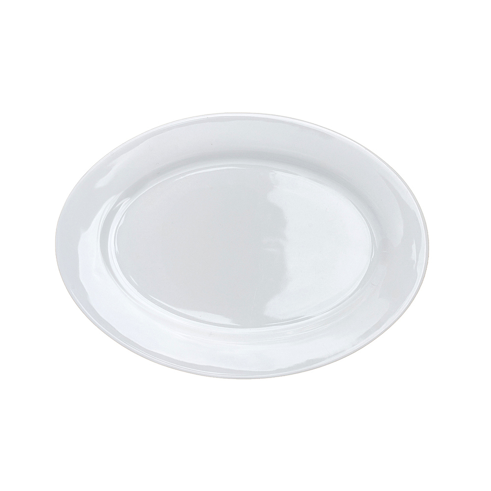 06-713 Πιατέλα οβάλ Fiesta Πορσελάνης 35cm - Image 1