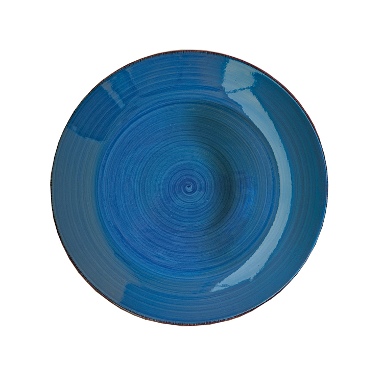 06-830 Πιάτο πορσελάνη Natural Blue 27cm - Image 1