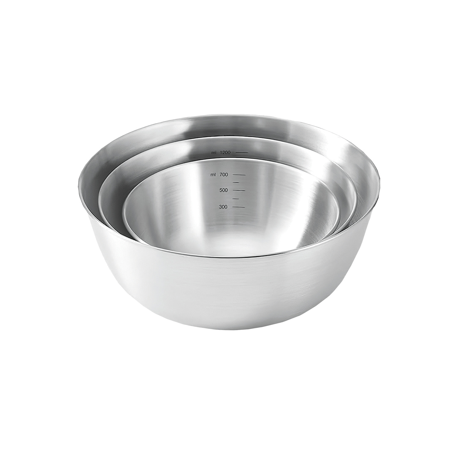 07-130-1 Μπώλ αναμίξης inox εσωτ.διαγράμμιση Φ18cm - 800ml - Image 1