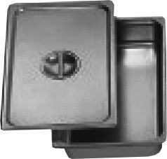 07-660 Καπάκι inox για 1/1 GN - Image 1