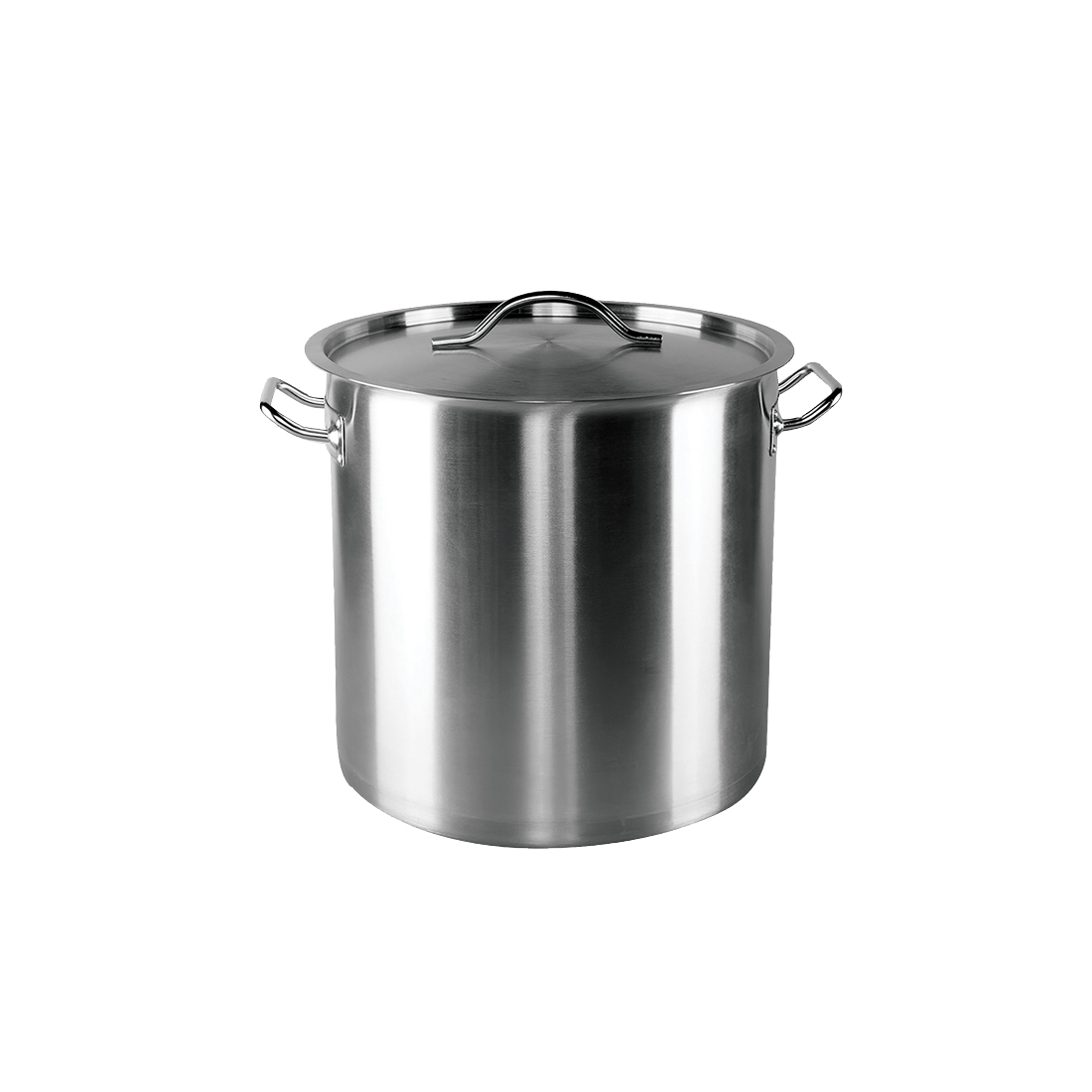 07-707 Μαρμίτα inox με καπάκι 25,7lt Φ32x32Ycm - Image 1