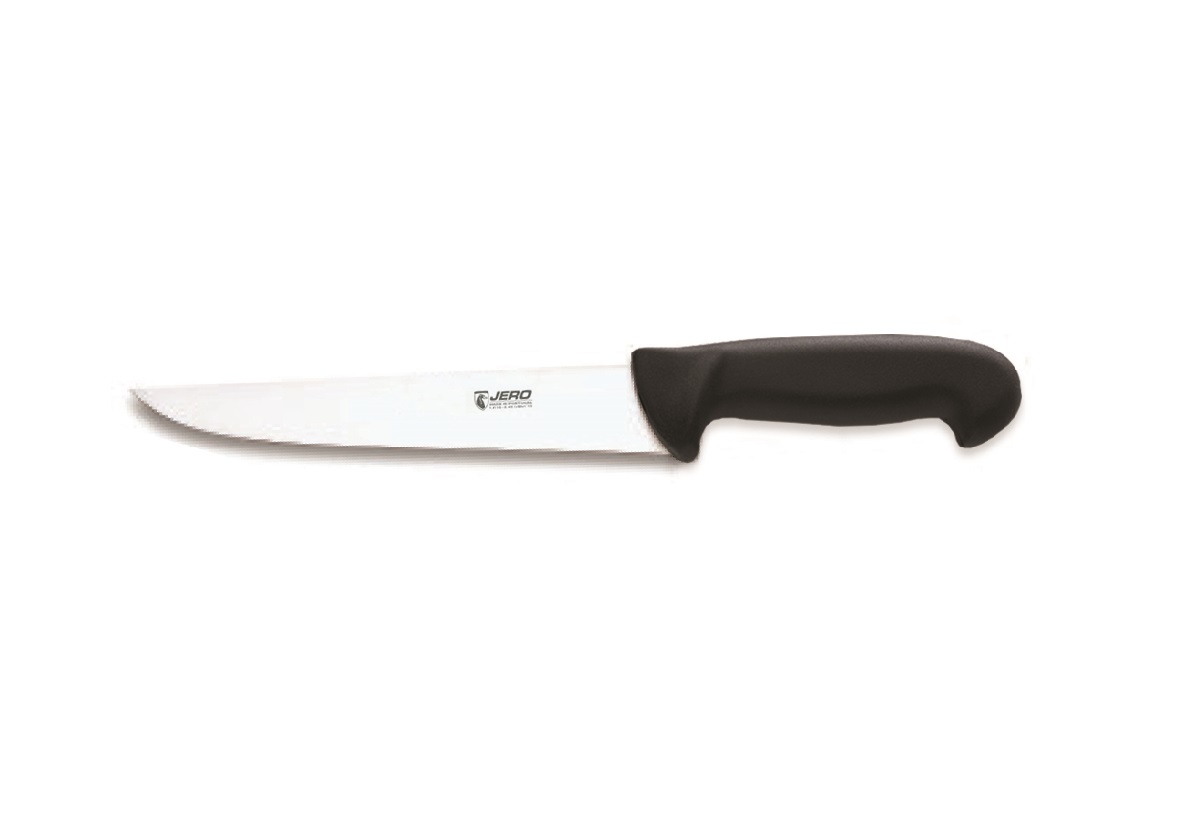 sel118 Μαχαίρι "Κρέατος" μαύρη λαβή 20cm - Image 1