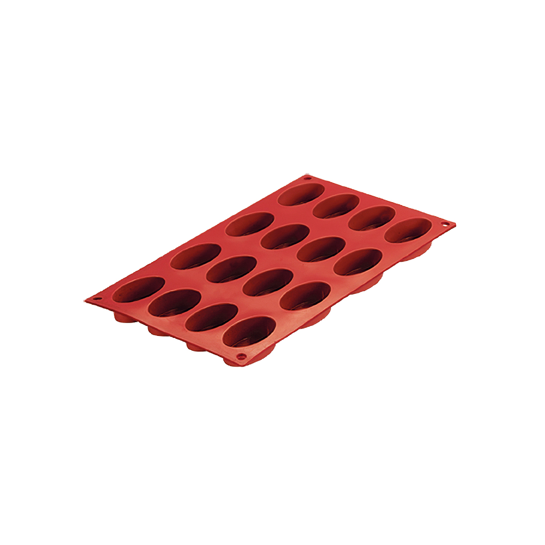 10-253 Καλούπι ζαχ/κής σιλικόνης 16x30ml στρογγ 30x17.5x2cm - Image 1