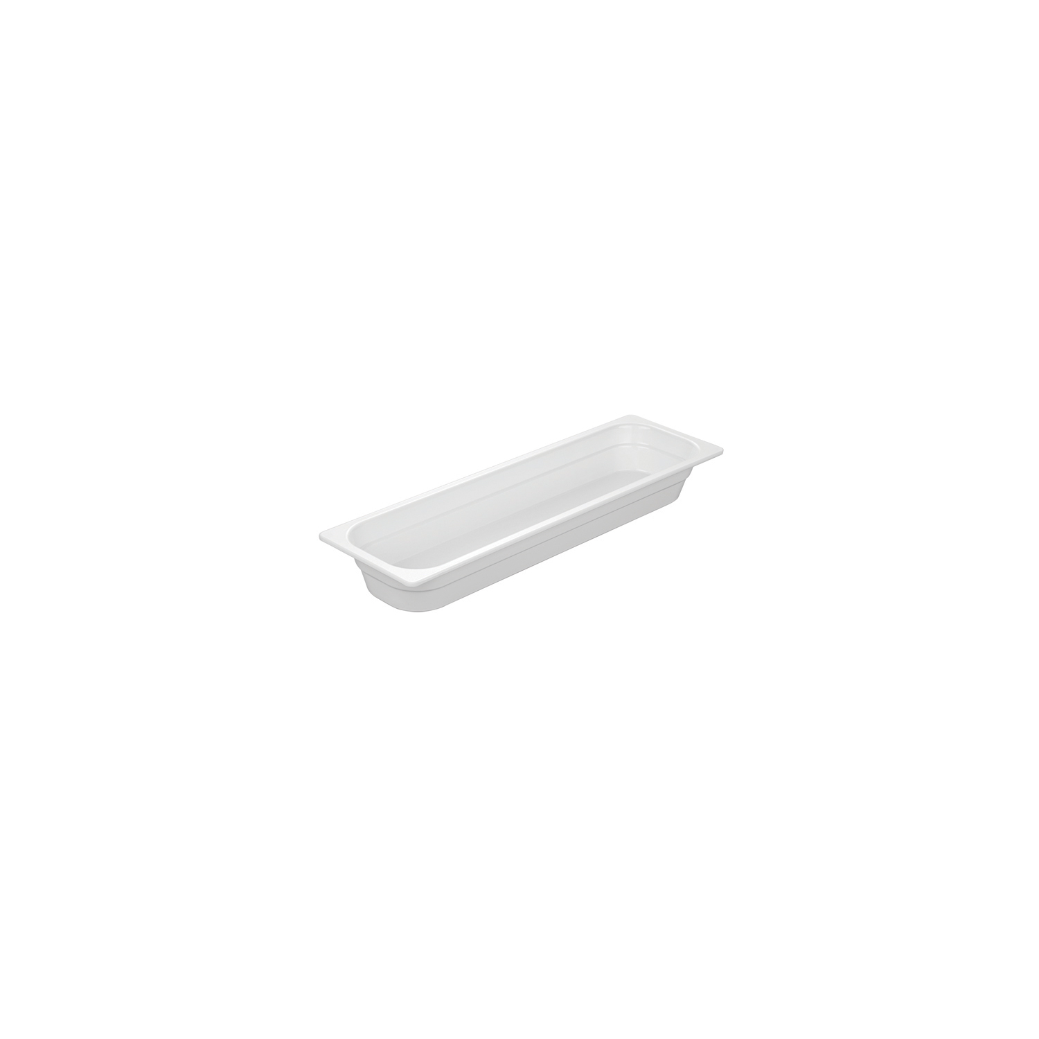 12-129 GN μελαμίνης 2/4 6,5cm λευκό - Image 1
