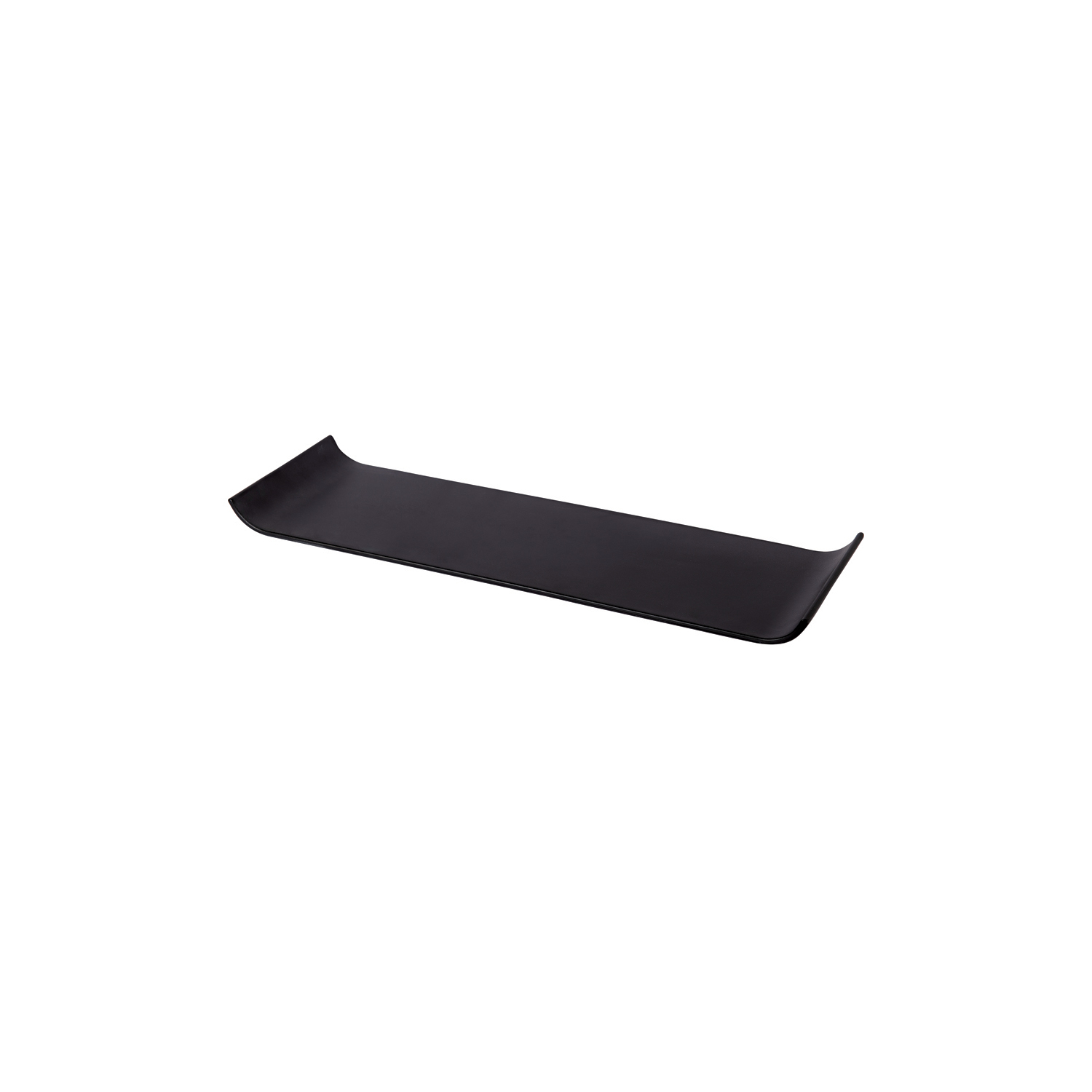 12-350 Πιάτο sushi μελαμίνης μαύρο 53x16.1x3.3cm - Image 1