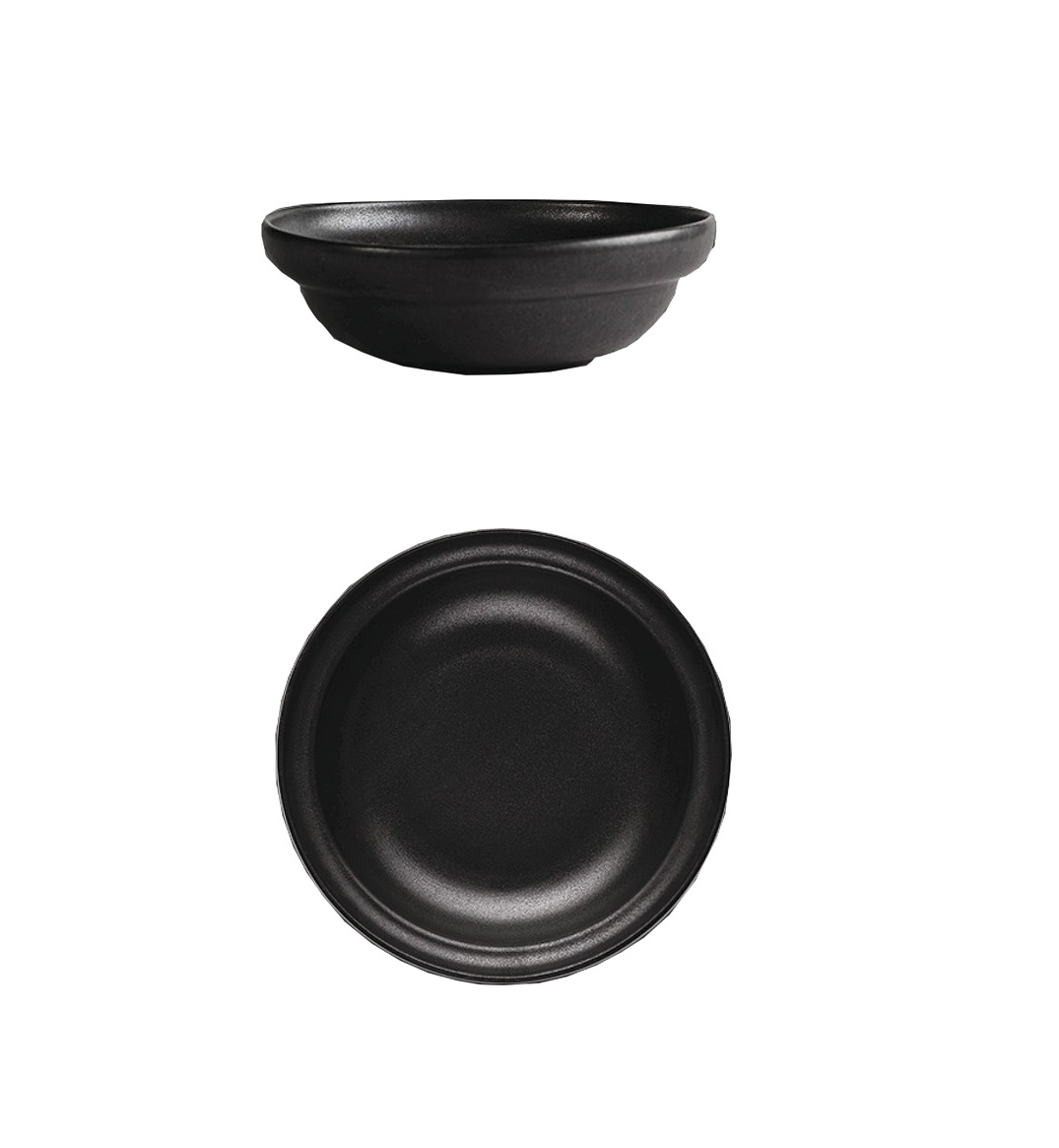 15-006 Μπωλ Πορσελάνης Wings Black 18cm - Image 1