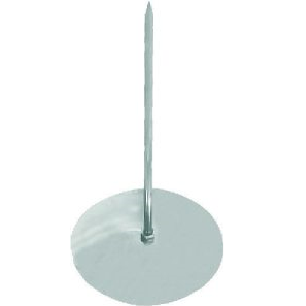 Χωρίς τίτλο Βάση καρφιτσώματος inox Φ7.5cm - Image 1