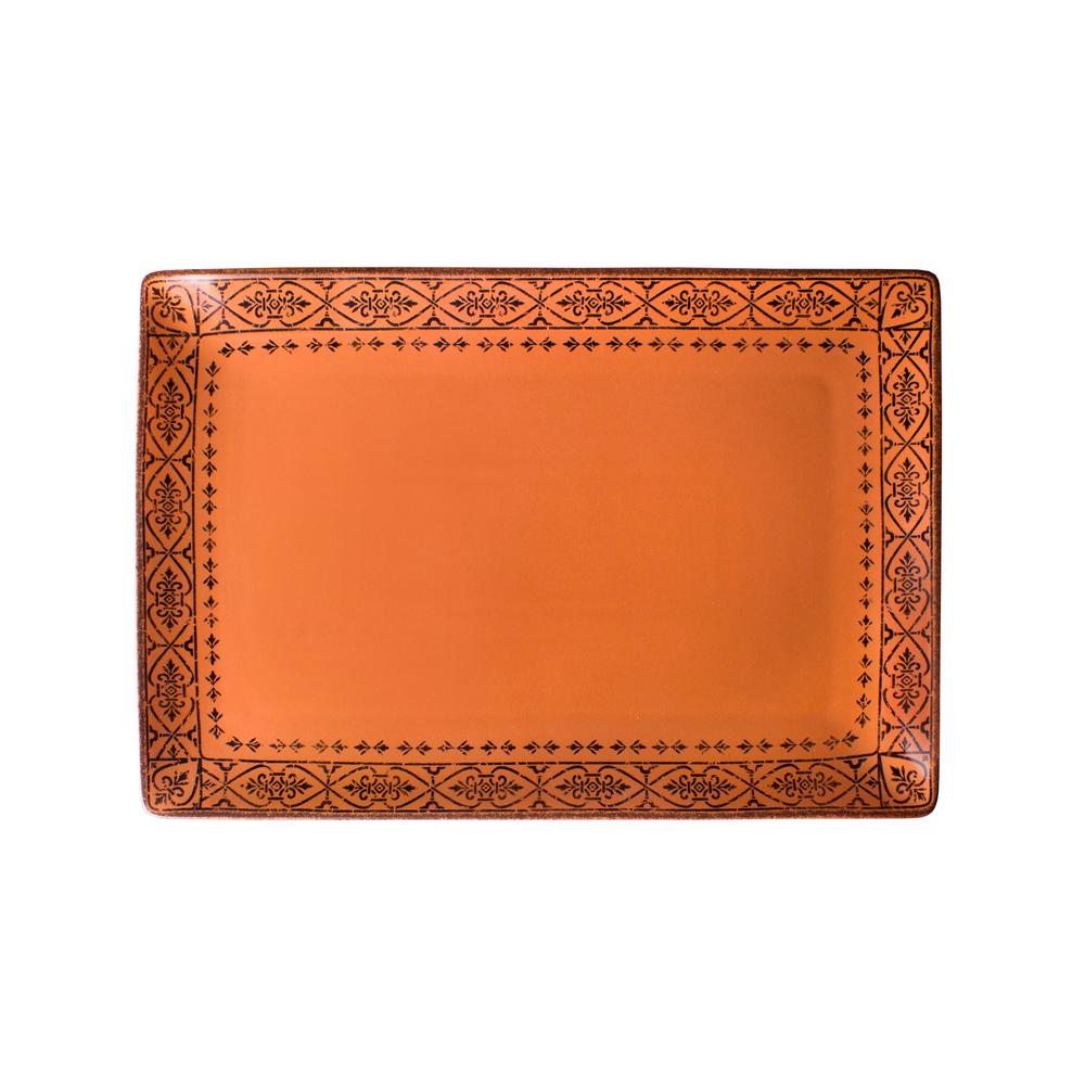 2a5679bc-f941-43f0-d508-018cee72e072-1 ΠΙΑΤΕΛΑ 31x21cm VINTAGE TERRACOTTA 22268-10 - ORIANA FERELLI® - Image 1