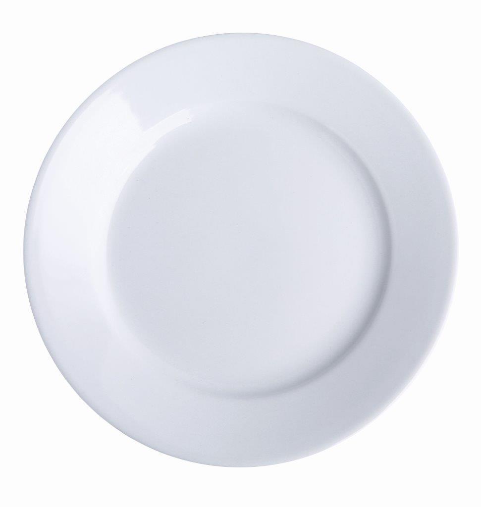 2bcce465-0a6a-ed43-1f32-018b09024c74-1 ΠΙΑΤΟ ΡΗΧΟ Φ20.8cm ΛΕΥΚΟ WIDE RIM - ORIANA FERELLI® - Image 1