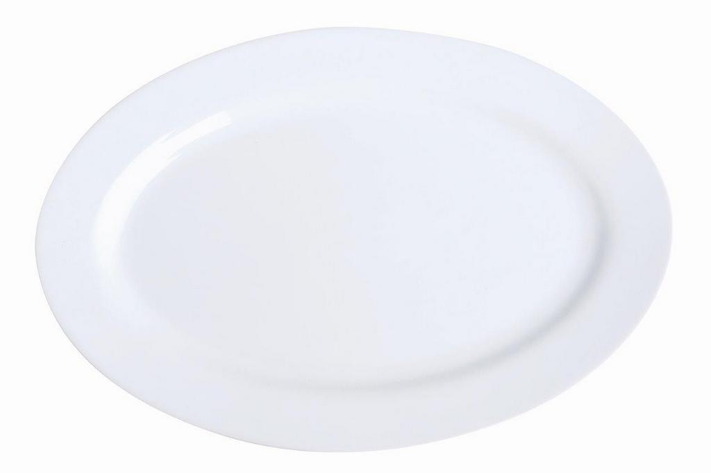 5829d763-c7f6-c78e-47c3-018b09006399-1 ΠΙΑΤΕΛΑ ΟΒΑΛ 30x20.4cm ΛΕΥΚΗ HORECA/ACCES. - ORIANA FERELLI® - Image 1