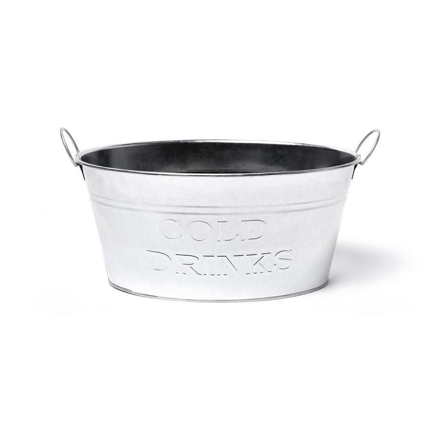 586ec6e1-9455-1758-c35e-0188a44e3e97-1 ΠΑΓΟΔΟΧΕΊΟ ΟΒΑΛ ZINC 39x30x18.7cm - 14lt 7534 - COMAS - Image 1
