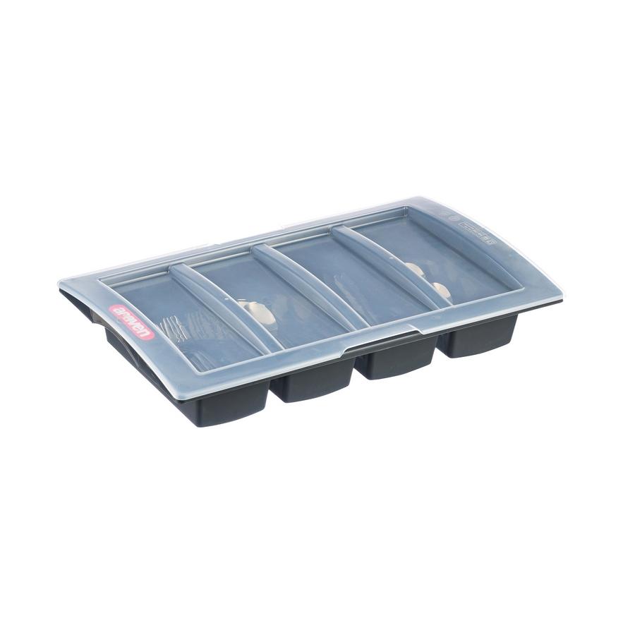 9bdf220e-519c-c7b8-6eb4-01889f1dcd9c-1 ΚΟΥΤΑΛΟΘΗΚΗ με ΚΑΠΑΚΙ GN 1/1 530x325x100mm 09863 - ARAVEN - Image 1