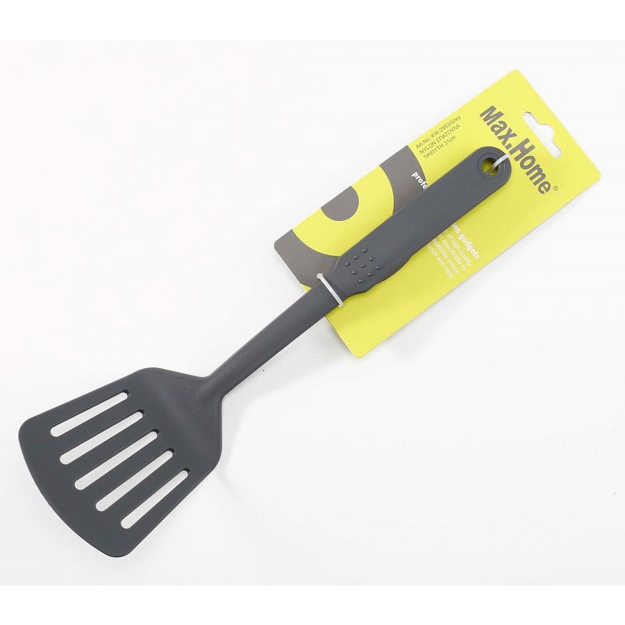 e73a33ab-f78c-b974-dc0c-0188f67f94e1-1 ΣΠΑΤΟΥΛΑ ΤΡΙΠΥΤΗ 31cm NYLON KW-2553/Grey - Max.Home® - Image 1