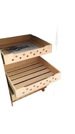 Cigar Humidors Βιτρίνα Πούρων με 7 Ράφια - 59,5x68x180 cm - Image 2