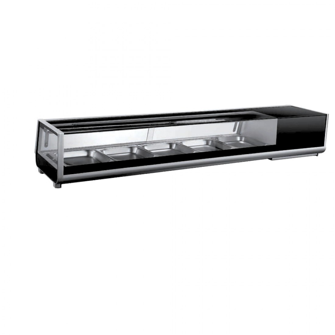dynamic-fs52z-sushi-bar-1-1100x1100 Dynamic FS-52Z Sushi bar ψυχόμενη επιτραπέζια βιτρίνα με 5 θέσεις - Image 1