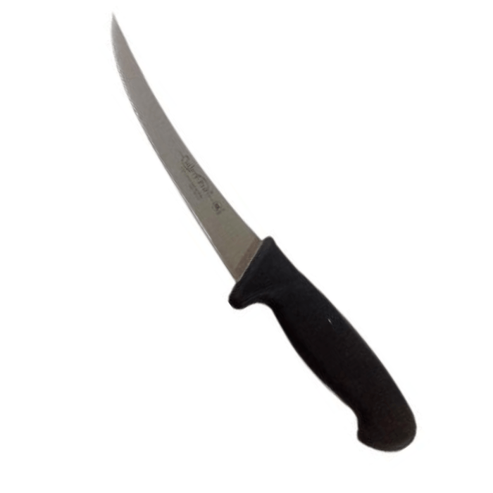 loxoblack Μαχαίρι ξεκοκκαλίσματος λοξό (15cm) μαύρο - Image 1