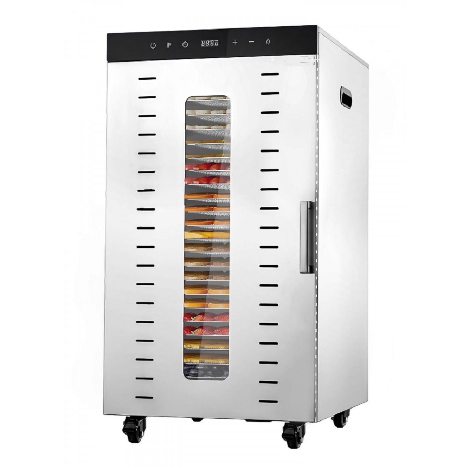 maxima37-1500x1500 Αφυγραντήρας τροφίμων & φρούτων 24 σχάρες 40*38cm έως 24Kg SS-24H - Image 1