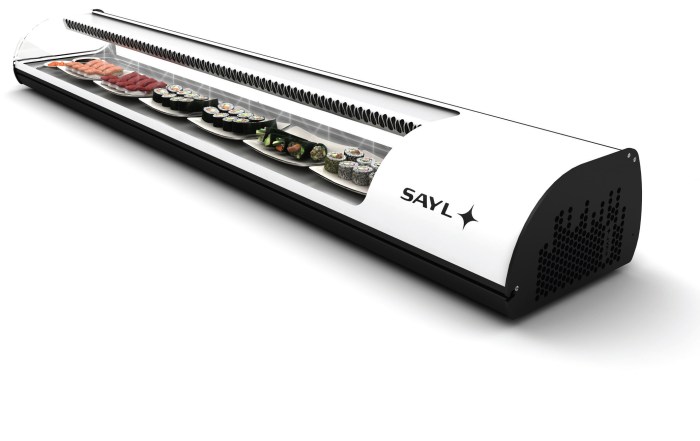vs8bp Βιτρίνα με ψυχόμενη επιφάνεια (108,5*39,5*24,5cm) Sayl - Image 1