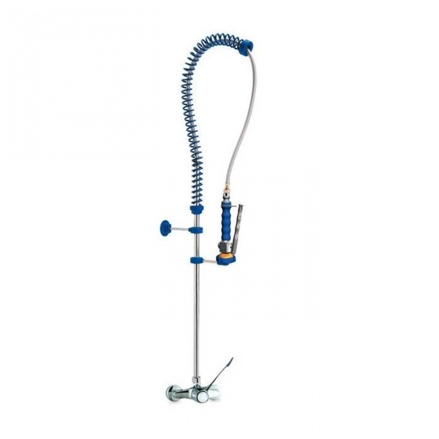 7645-1500x1500 Fricosmos 463064 (Ύψος: 125cm) Καταιωνιστήρας Επιτοίχιος με Δύο Παροχές και Θερμομικτικό Λεβιέ - Image 1
