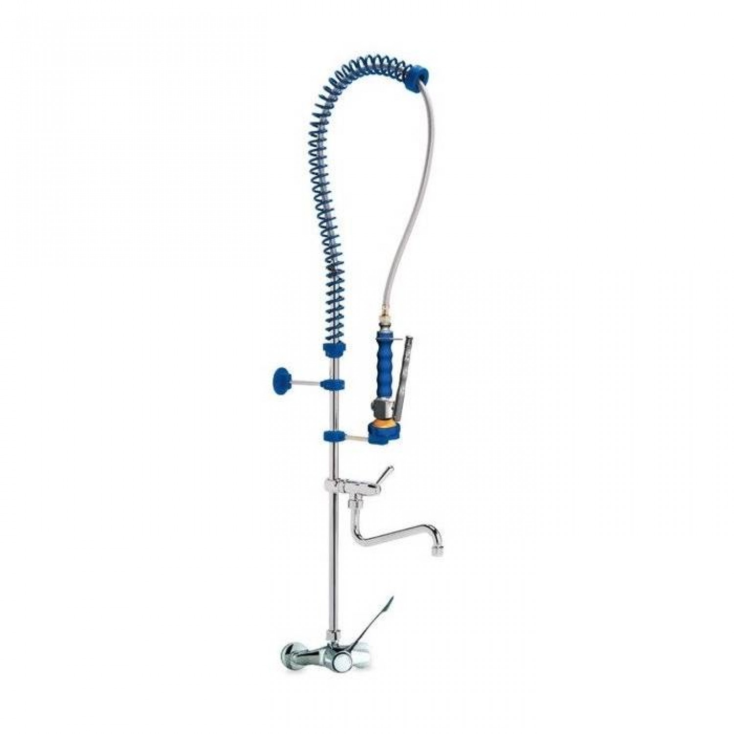 7646-1500x1500 Fricosmos 463066 (Ύψος: 125cm) Καταιωνιστήρας Επιτοίχιος με Δύο Παροχές και Θερμομικτικό Λεβιέ - Image 1
